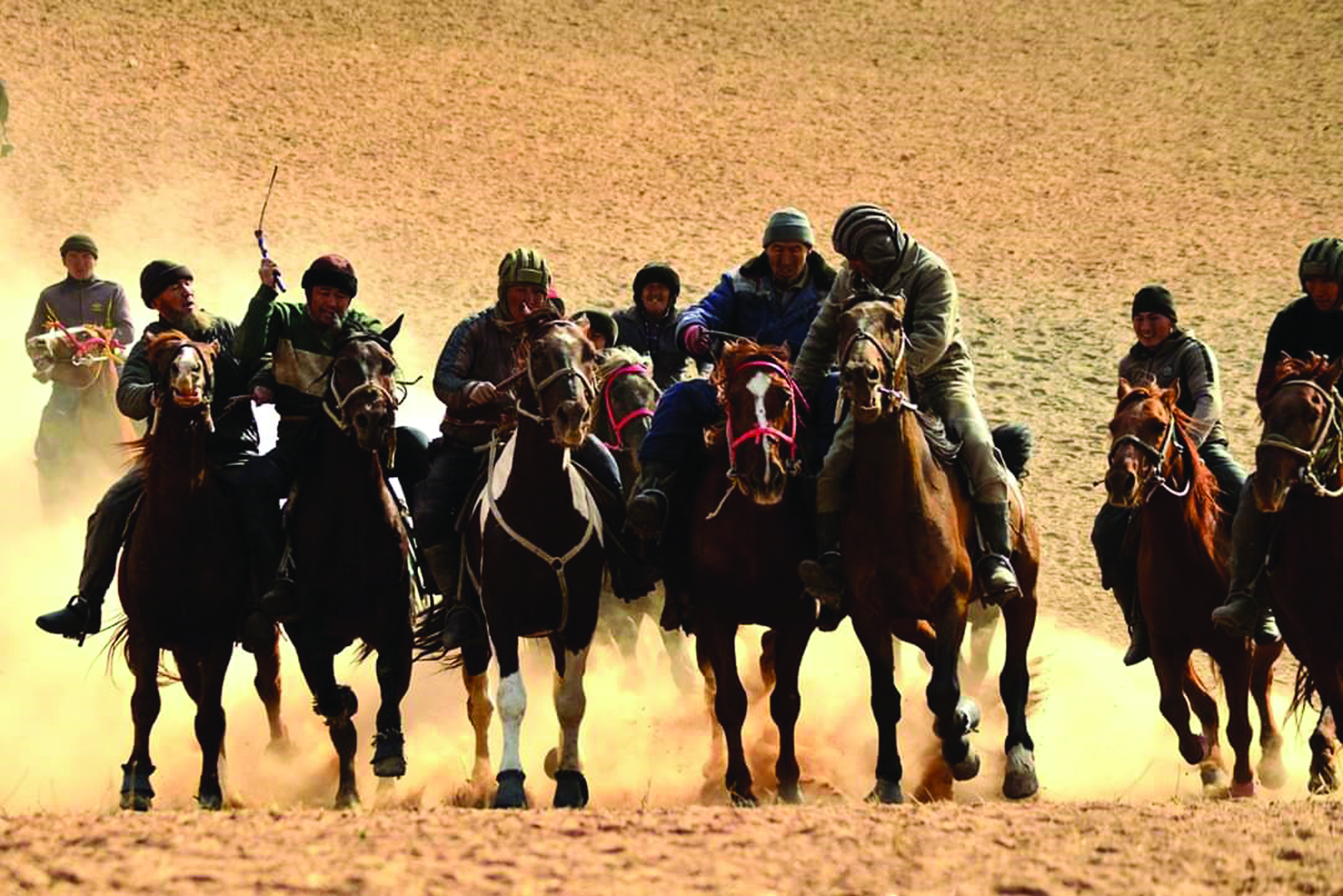 Kok Boru Kyrgyz Traditional Games Festival - riders